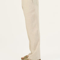 Bequeme Leinenhose für Herren in Melange - The Baltic Shop