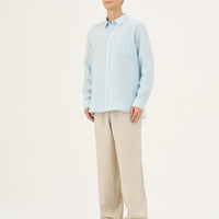 Bequeme Leinenhose für Herren in Melange - The Baltic Shop