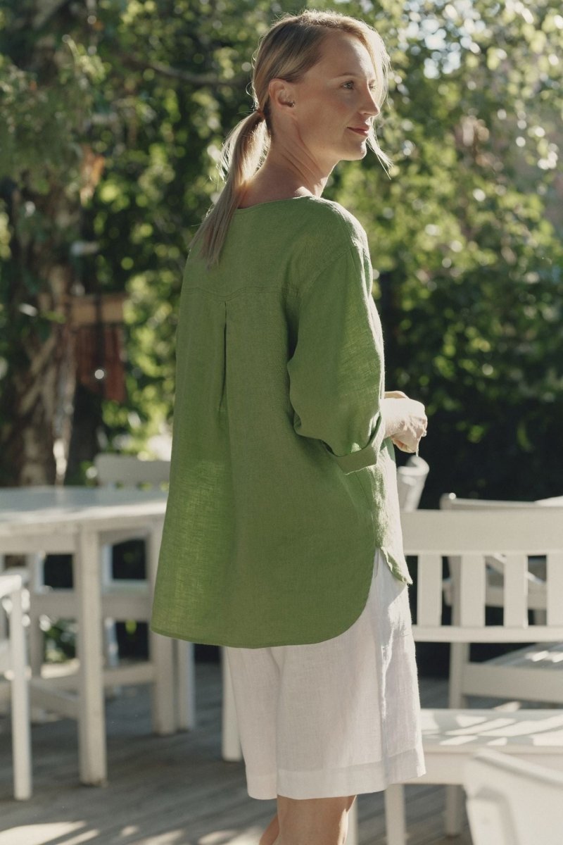 Bilberry Top in Grün - The Baltic Shop