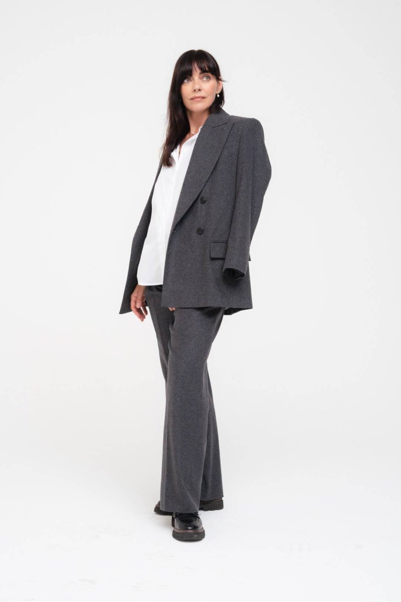 Blazer 'KATHARINE' in Mondgrau - The Baltic Shop