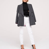 Blazer 'KATHARINE' in Mondgrau - The Baltic Shop