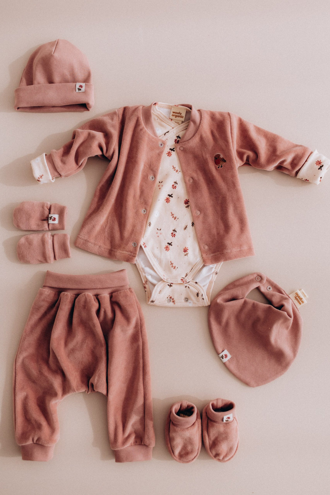 Velours-Hose Baby aus Bio-Baumwolle | Wooly Organic