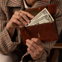 Charade – Geldbörse aus Vachetta-Leder - The Baltic Shop