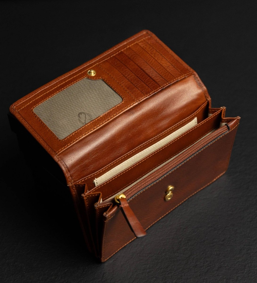 Charade – Geldbörse aus Vachetta-Leder - The Baltic Shop