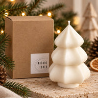 Christbaum-Kerze aus Soja- & Rapswachs - The Baltic Shop