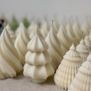 Christbaum Kerze aus Soja/Rapswachs - The Baltic Shop