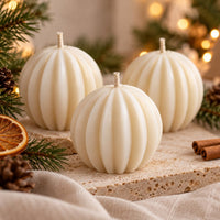 Christbaumkugel-Kerze aus Soja- & Rapswachs - The Baltic Shop