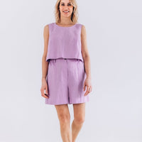 Crop Top aus Leinen "Julia" - The Baltic Shop