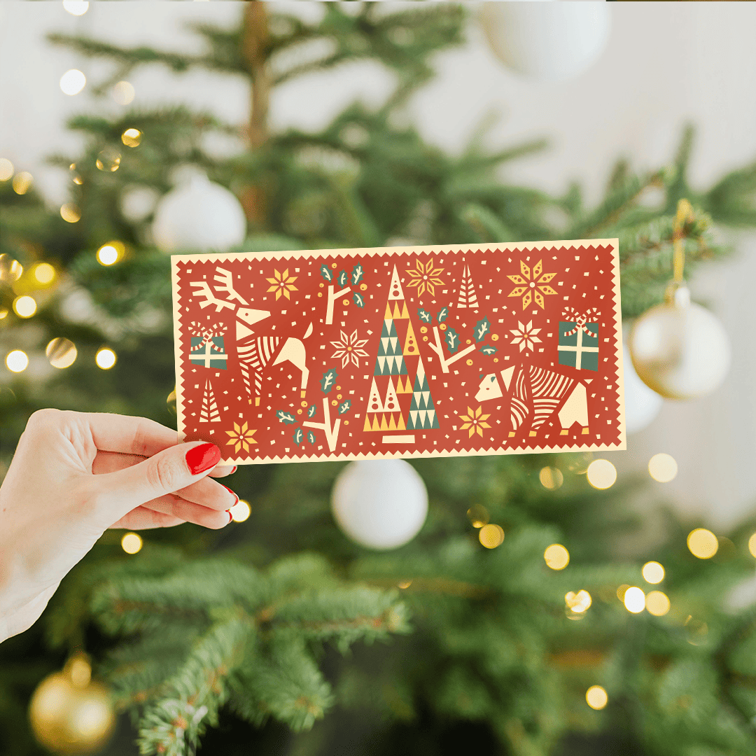 Geschenkumschlag für Gutschein oder Geld