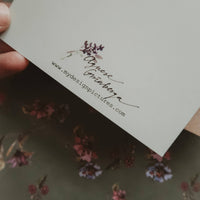 Klappkarte - Lily Flowers
