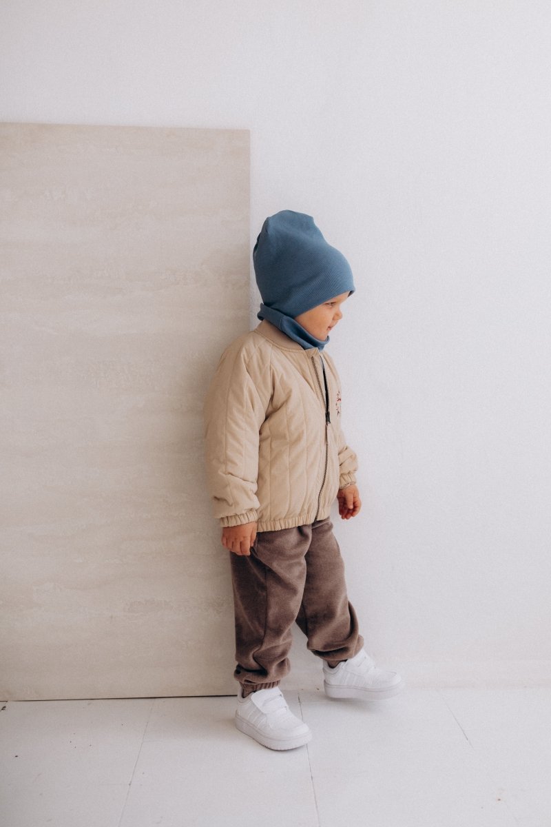 Double Rib Beanie aus Bio Baumwolle in 3 Farben - The Baltic Shop