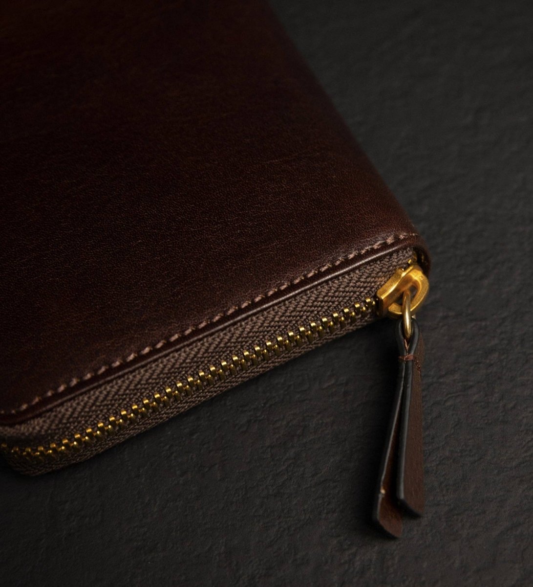 Excellent Women – Continental-Geldbörse aus Vachetta-Leder - The Baltic Shop