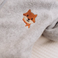 Fleece-Overall mit Fuchs aus Bio-Baumwolle - The Baltic Shop