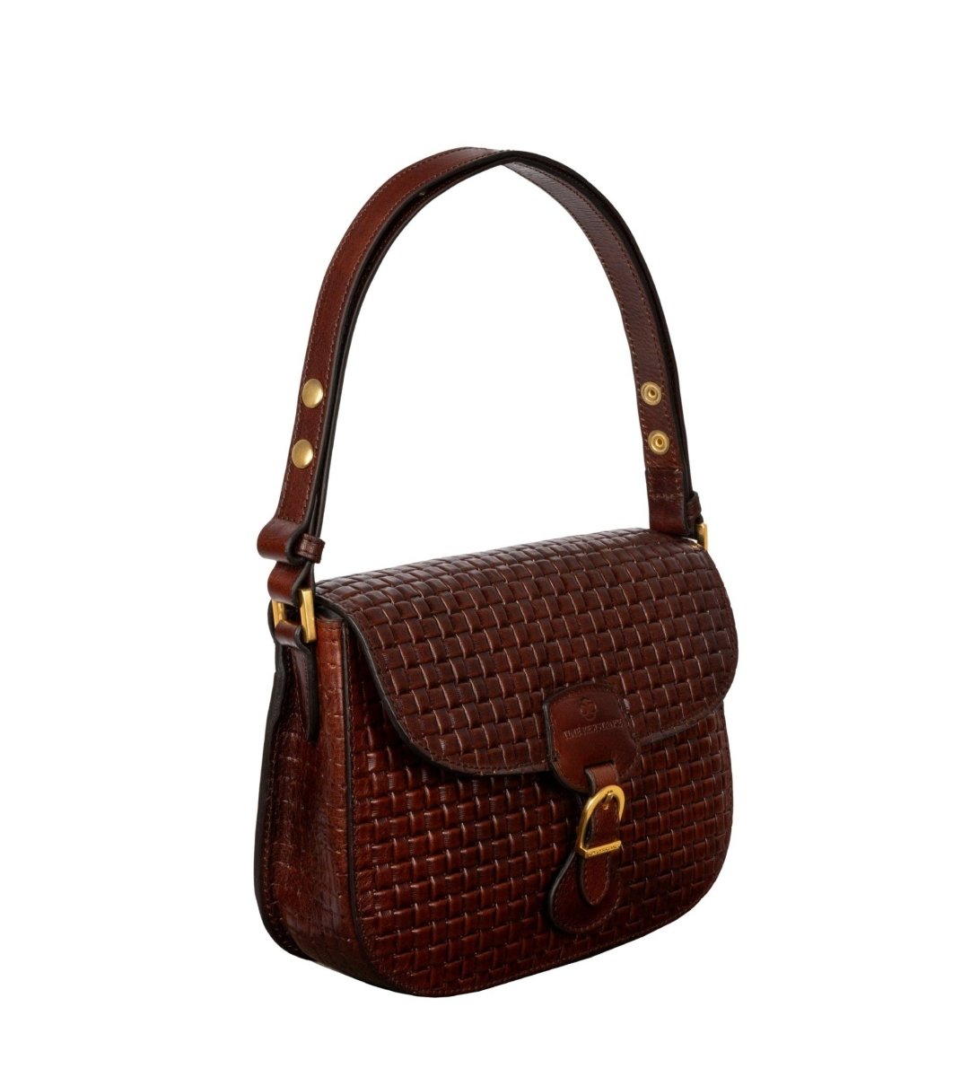 Geflochtene Ledertasche in Braun - The Baltic Shop