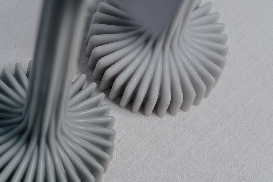 Geometrische Stabkerze aus Rapswachs - The Baltic Shop