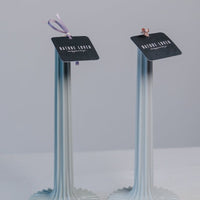 Geometrische Stabkerze aus Rapswachs - The Baltic Shop