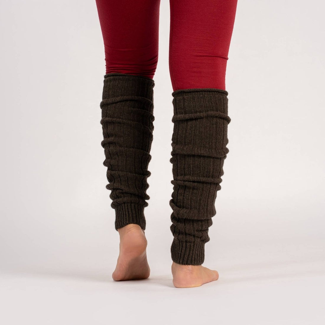 Gerippte Wollstulpen für Damen - The Baltic Shop