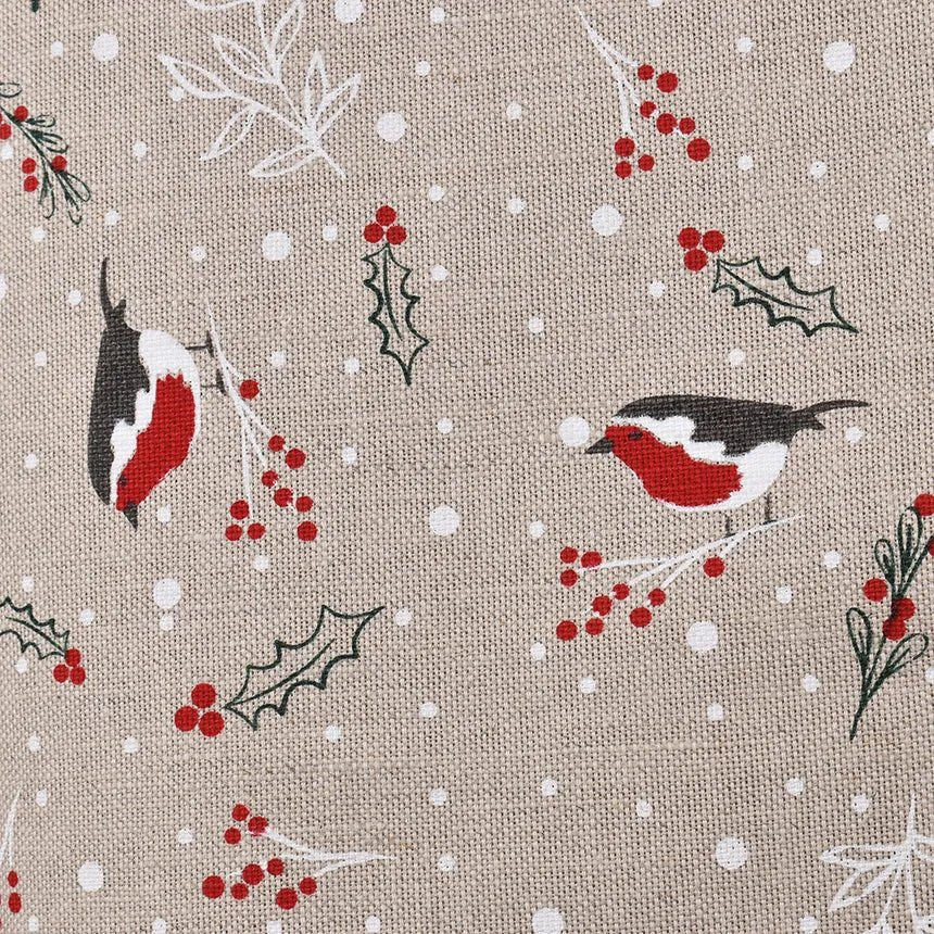 Geschirrtuch aus Leinen mit Weihnachtlichen Motiv - The Baltic Shop