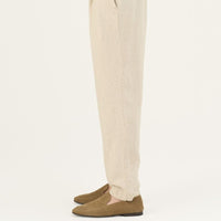 Herren Leinenhose in Beige – Lockere Hose aus 100 % Leinen - The Baltic Shop