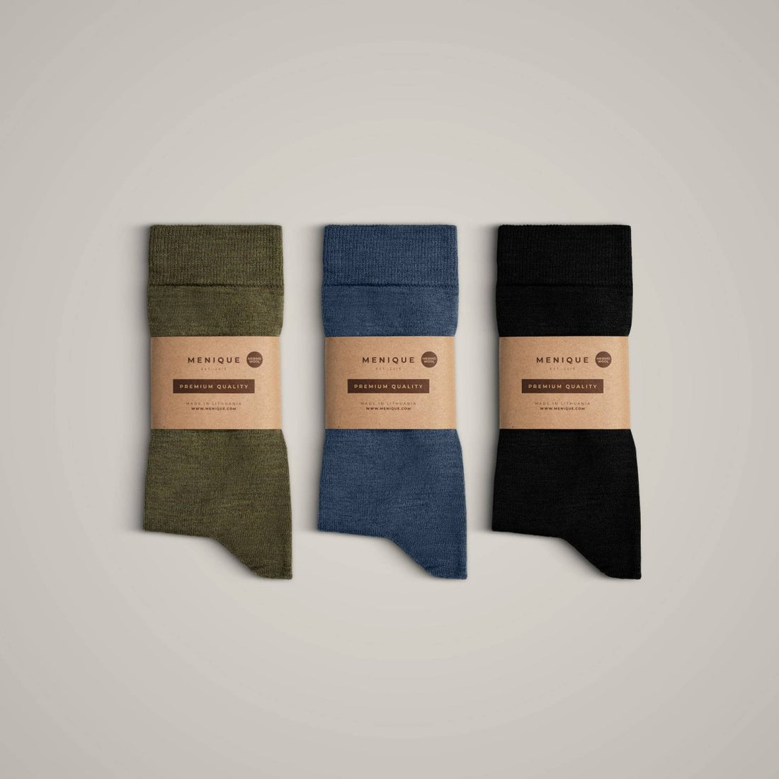 Herren-Socken aus Merinowolle - The Baltic Shop