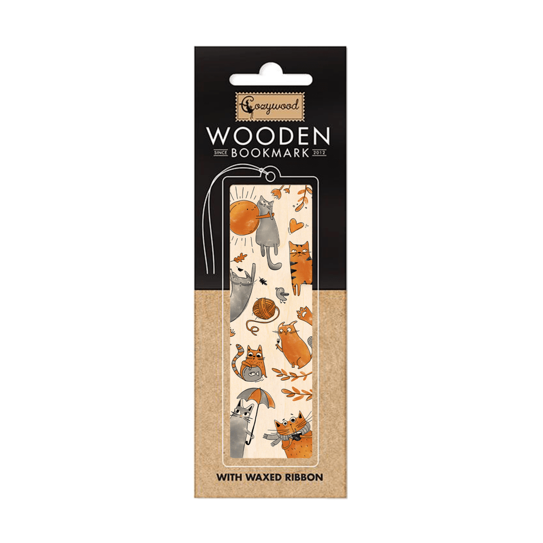 Holz-Lesezeichen »Kitty Stories« - The Baltic Shop