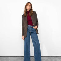 Jeans 'HARLEM', hochwertiger Denim mit weitem Bein - The Baltic Shop