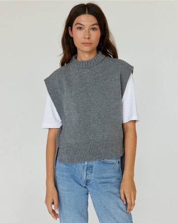 Kalvos: Tweed - Weste aus Merinowolle - The Baltic Shop