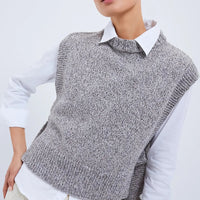 Kalvos: Tweed - Weste aus Merinowolle - The Baltic Shop