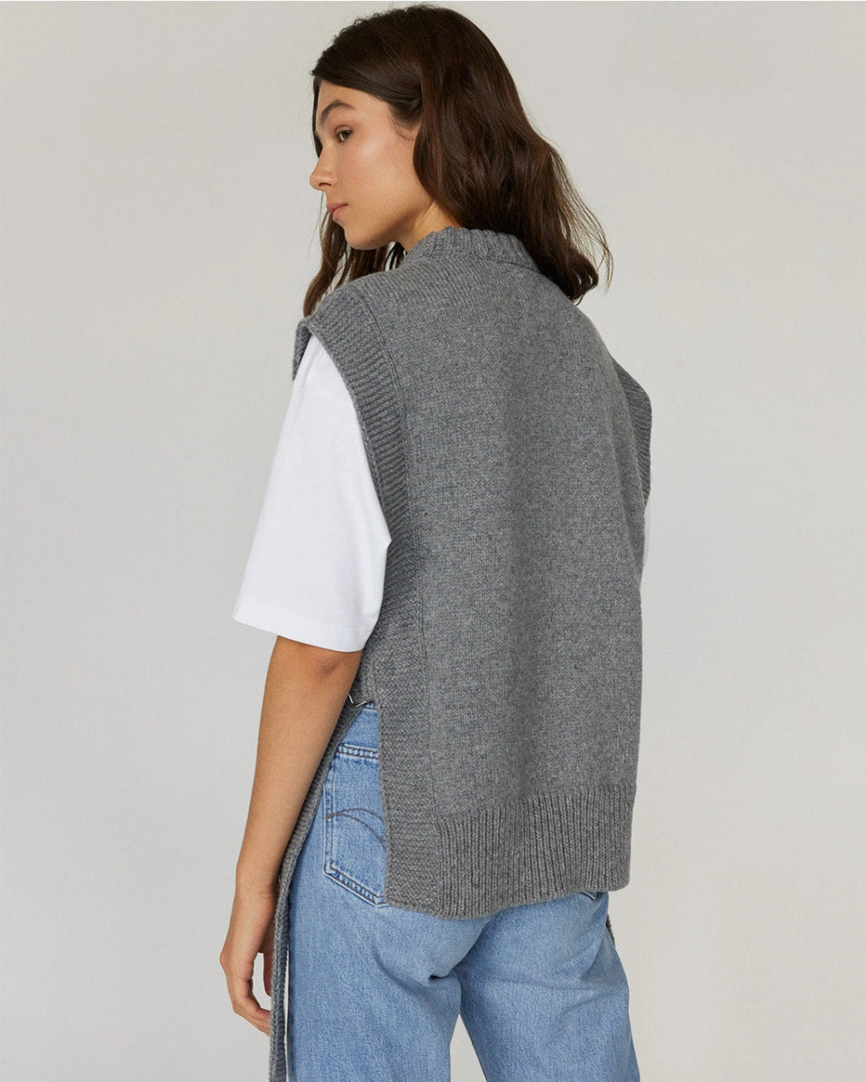 Kalvos: Tweed - Weste aus Merinowolle - The Baltic Shop
