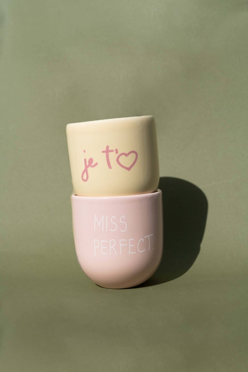 Keramikbecher "Miss Perfect" - The Baltic Shop