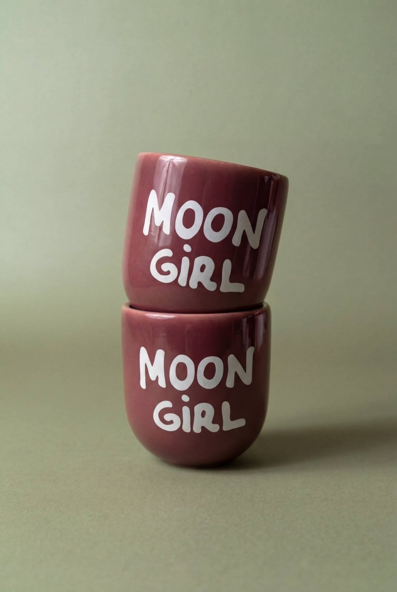 Keramikbecher "Moon Girl" - The Baltic Shop