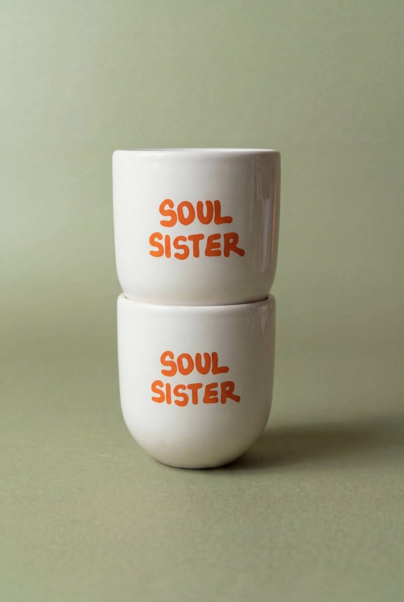 Keramikbecher " Soul Sisters" - The Baltic Shop
