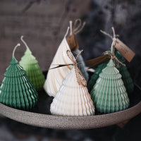 Kerze - Christbaum aus Sojawachs - The Baltic Shop