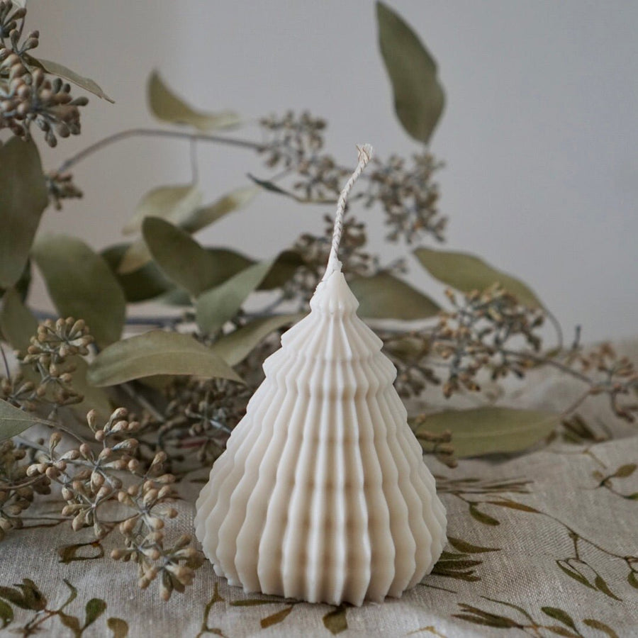 Kerze - Christbaum aus Sojawachs - The Baltic Shop