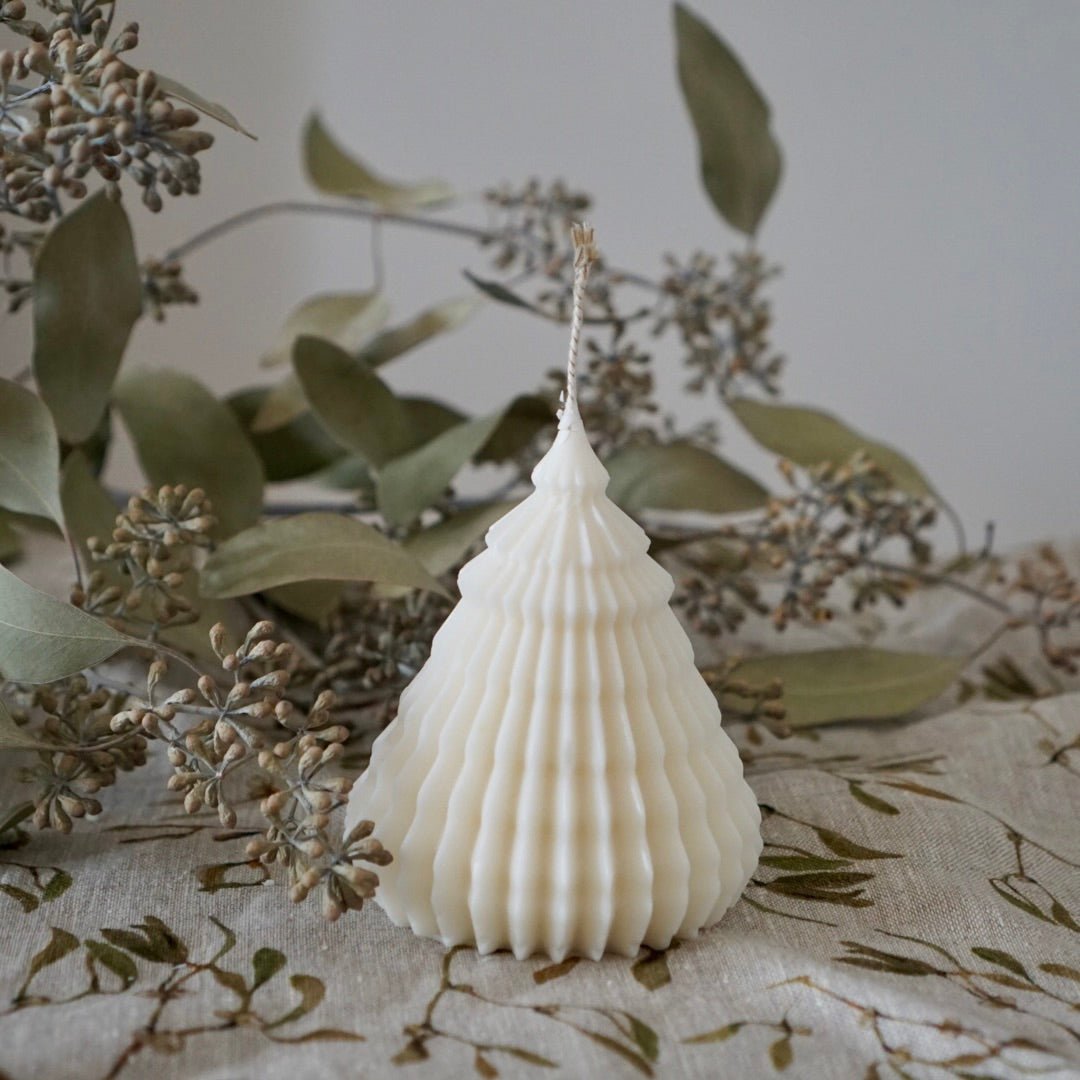 Kerze - Christbaum aus Sojawachs - The Baltic Shop