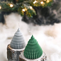 Kerze - Christbaum aus Sojawachs - The Baltic Shop