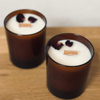 Kerze im Glas "Sweet Roses" - The Baltic Shop