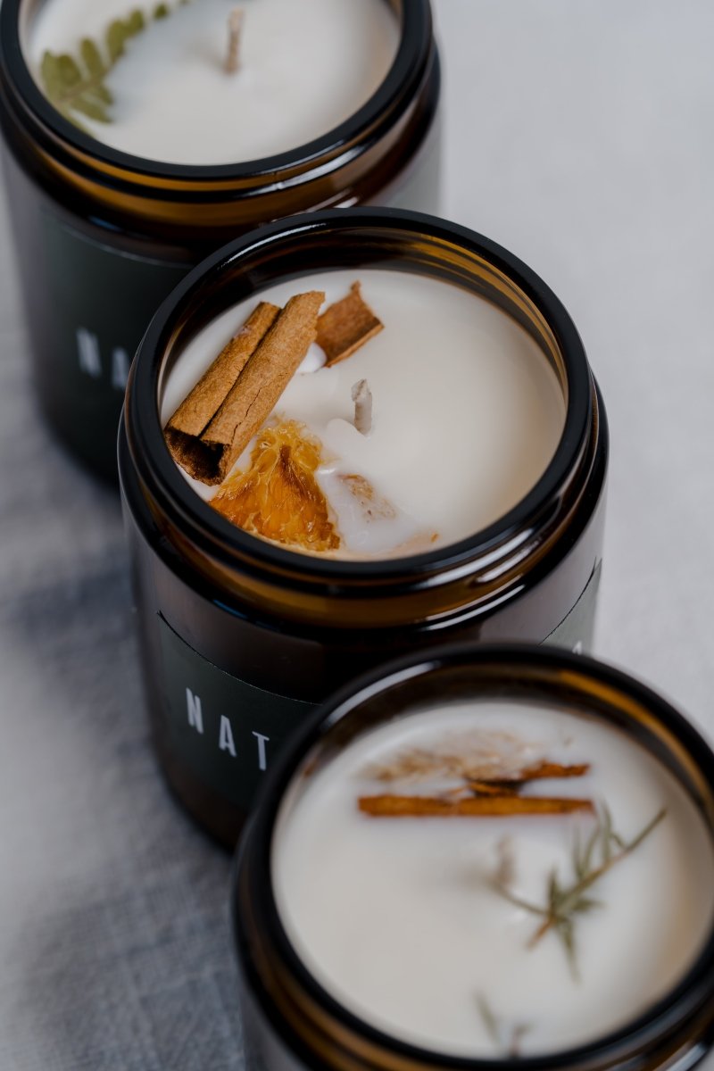 Kerze im Glas "Weihnachten" - The Baltic Shop