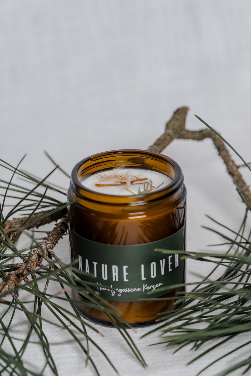 Kerze im Glas "Weihnachten" - The Baltic Shop