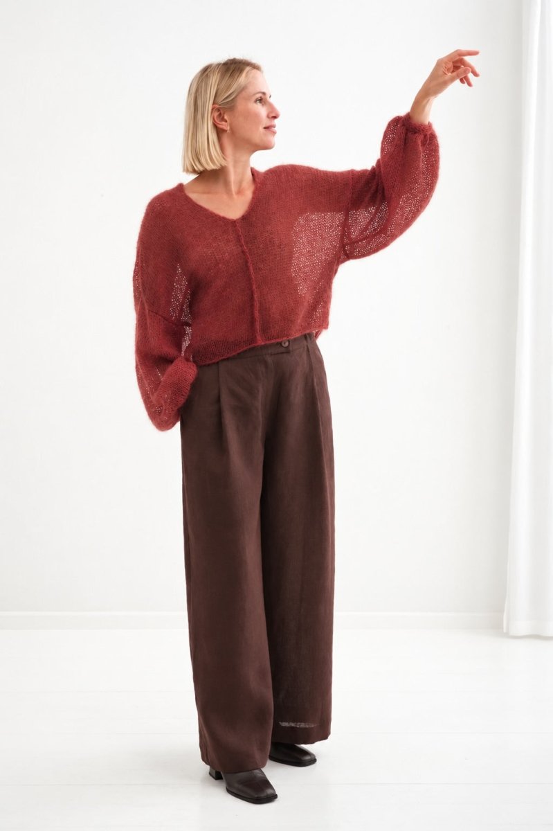 Kidmohair & Seide Pullover – 5 Farben - The Baltic Shop