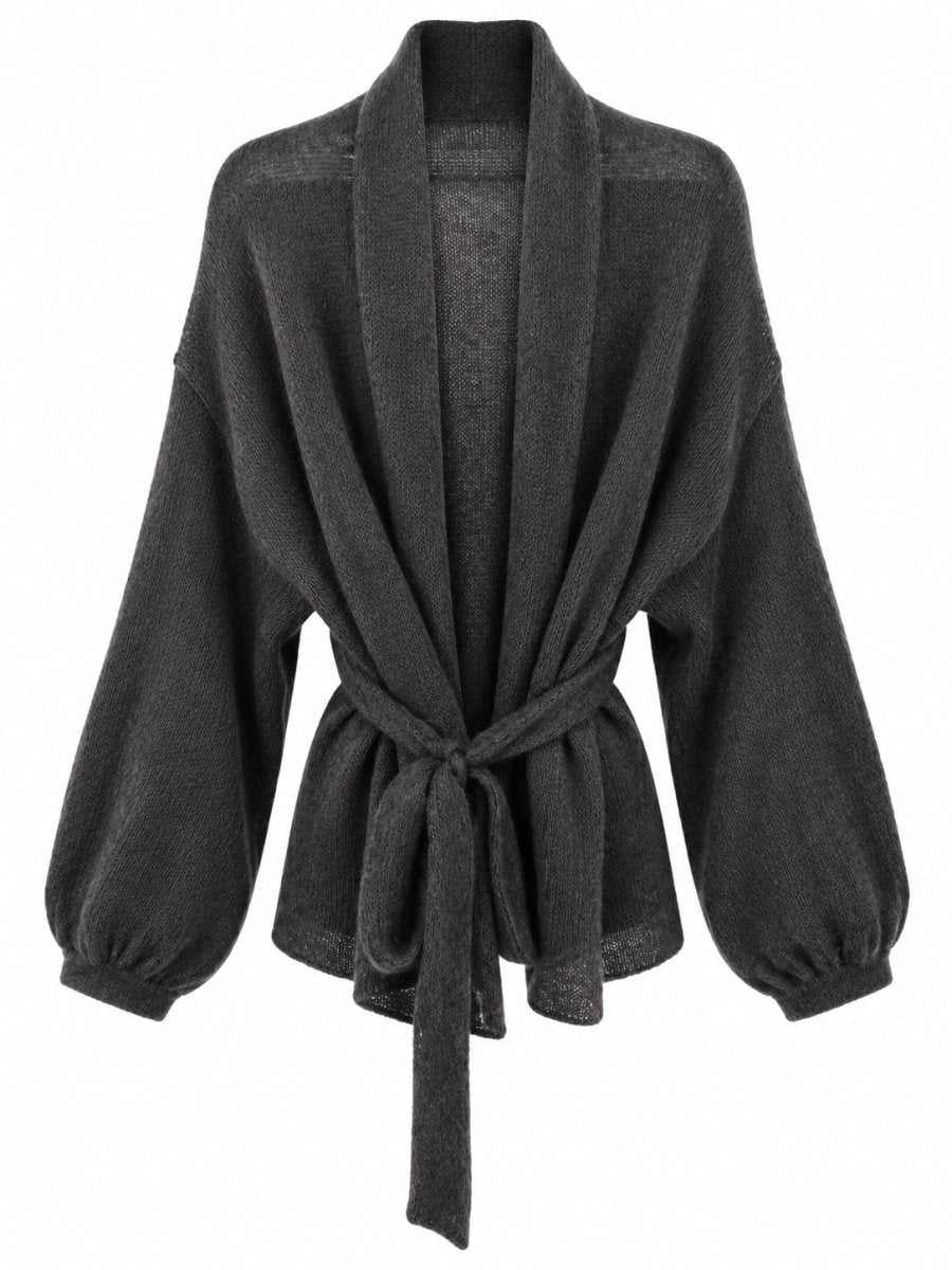 Kidmohair & Seide Strickjacke - The Baltic Shop