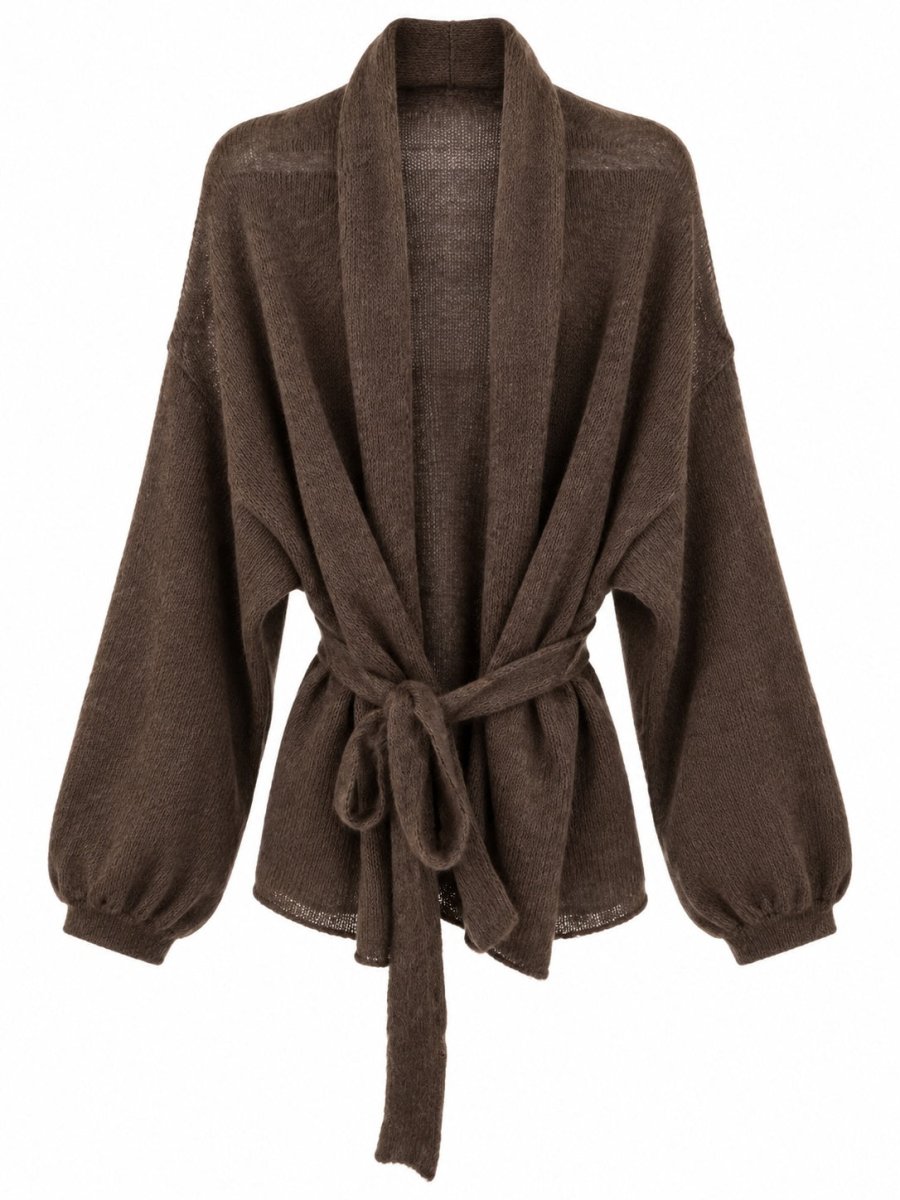 Kidmohair & Seide Strickjacke - The Baltic Shop