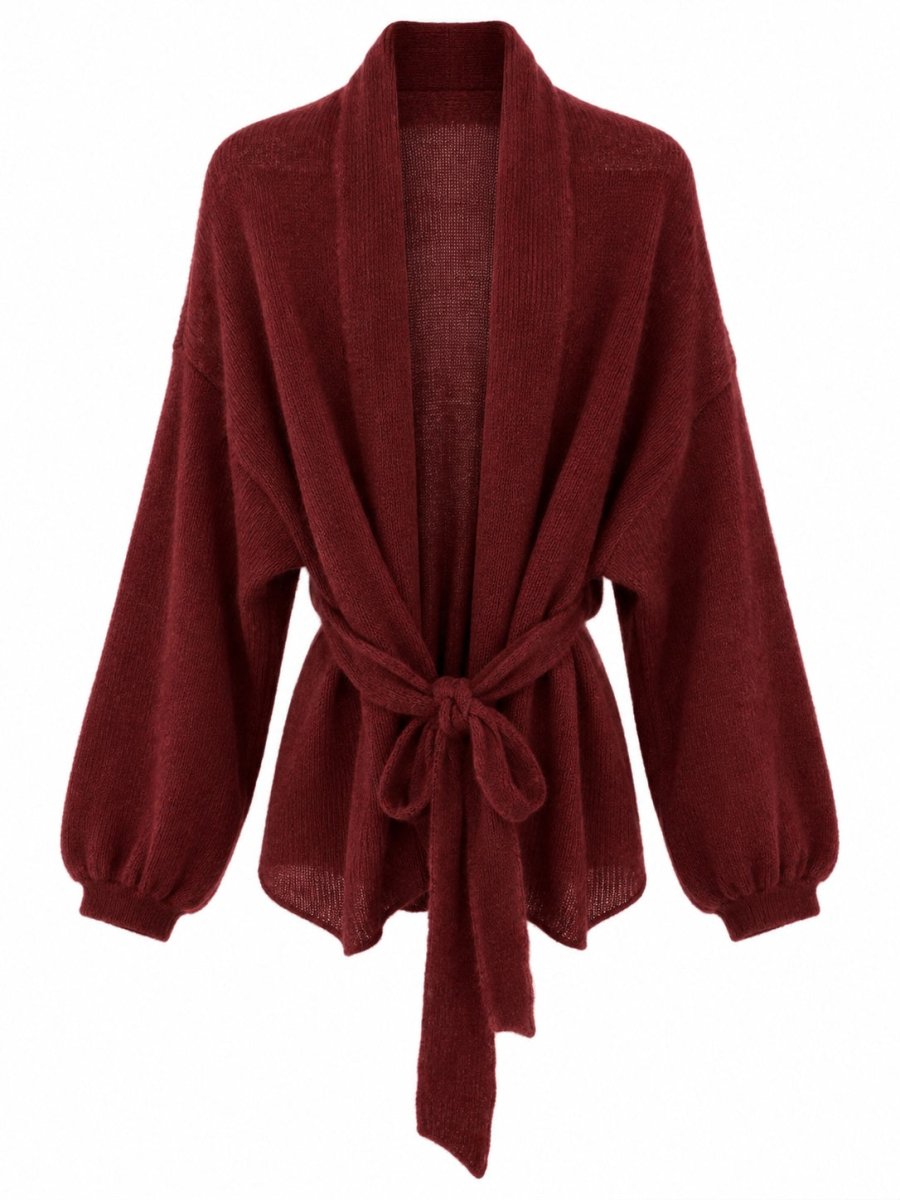 Kidmohair & Seide Strickjacke - The Baltic Shop