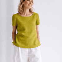 Klassischer Leinentop "Elin" - The Baltic Shop