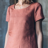 Klassischer Leinentop "Elin" - The Baltic Shop