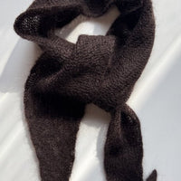 Kleiner Schal aus Mohair und Seide - The Baltic Shop