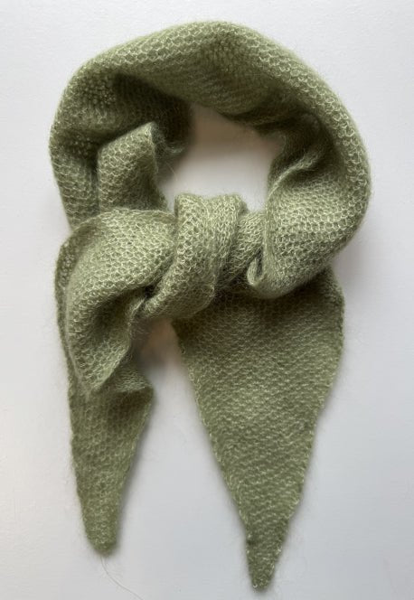 Kleiner Schal aus Mohair und Seide - The Baltic Shop