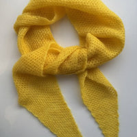 Kleiner Schal aus Mohair und Seide - The Baltic Shop