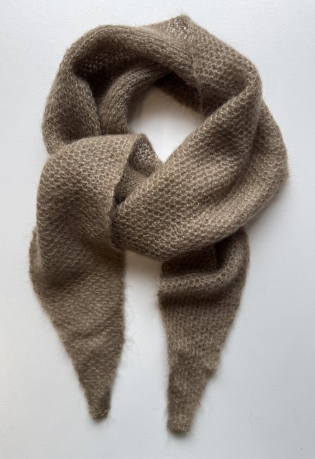 Kleiner Schal aus Mohair und Seide - The Baltic Shop