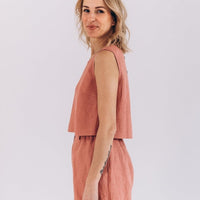 Kurze Leinenshorts "Iris" - The Baltic Shop